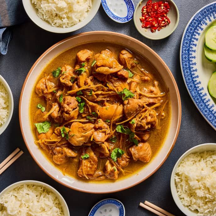 Gà Đông Tảo kho gừng - bocaurarang.com